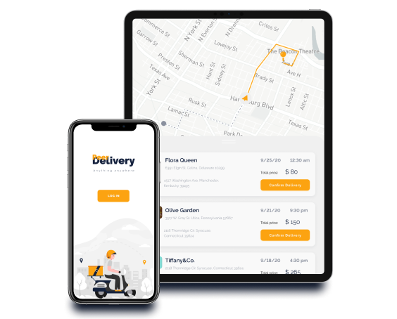 Delivery service design