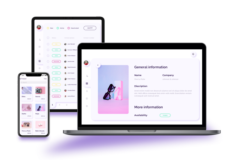 View an advanced marketplace for retail